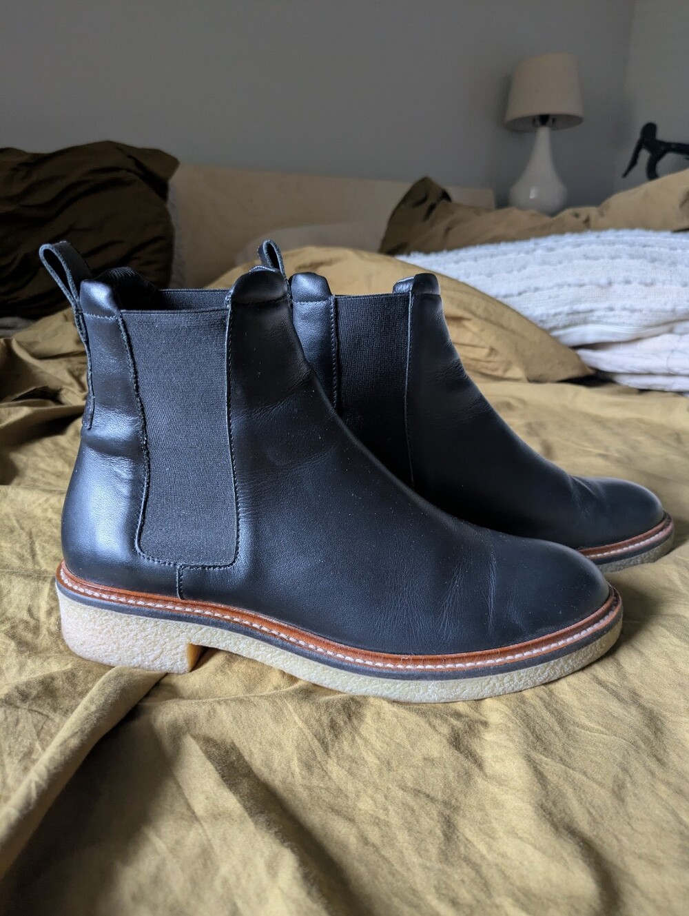 Everlane Leather Chelsea Boots
